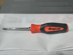 Snap-on SHDP42IR Phillips Screwdriver No. Ergonomic Red Black Steel. Fixed Price $25.00.