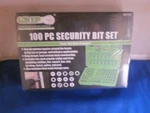 Grip 100PC Security Bit Set Tamper Torx Hex Phillips Slotted With Case Free Ship. Fixed Price $21.75.
