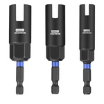 Workpro 3PC Power Wing Nut Driver Bit 9-15MM 1/4 Hex Shank Socket. Fixed Price $14.99.