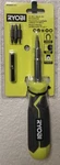 Ryobi 11-IN-1 Multi-bit Screwdriver, Magnetic Tip, Cushion Grip Handle RHSDM1101. Fixed Price $17.88.