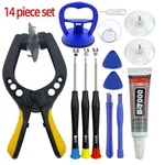 14 Mobile Screen Opening Repair Tools Kit Screwdriver Set For Iphone. Fixed Price $13.90.
