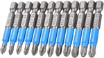 12PCS Magnetic Phillips Pozidriv Screwdriver Bit Set 1/4 Inch Hex Shank. Fixed Price $10.91.