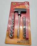 New Tool Cache 25 Pc T-bar Driver Set 51130. Fixed Price $9.99.