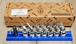 Vim 7PC 1/4DR Metric Hex Bit Universal Joint Socket Set 3-10MM W/magrail #UJM400. Fixed Price $102.29.
