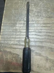 Usa Bridgeport 3/8" Slotted Flat Head Screwdriver 2343 Length Vint 22JS2214. Fixed Price $9.99.