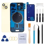 Perzework Rear Back Glass Replacement For Iphone 15 Yellow. Fixed Price $40.86.