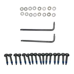 T-27 Torx Star Security Tamper-proof Key Bit Wrench W/16 Bolts + Washers 12Z. Fixed Price $11.95.