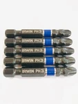 (5) Irwin Tools 2"-INCH Impact Performance #3 Philips Power Bit. Fixed Price $8.95.