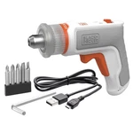 Black & Decker BCRTA601WAPB 4V Max Cordless Screwdriver W/ 2" Assorted Bits New. Fixed Price $26.05.