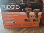 Ridgid R97801 18 Cordless Set 1/2IN Drill/driver And Impact Kit. Fixed Price $99.00.