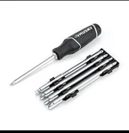 Husky Interchangeable Blade Screwdriver Set Ergonomic Handle Black (10-PIECE). Fixed Price $20.00.