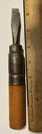 Antique Vintage Lutz File & Tool Co. Conti. Wide Flat Head Screwdriver Wood. Fixed Price $12.00.