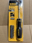 Dewalt DWHT68002 Ratchet Screwdriver, Max-fit Tip, 11-PIECE, Mixed. Fixed Price $15.00.