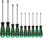 Lozagu 10-PIECE Hex Screwdriver Set, METRIC(0.9MM-6MM) Allen Green. Fixed Price $25.70.