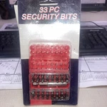 7519SD 33 Pcs Security Set With Magnetic Extension Holder,. Fixed Price $13.08.