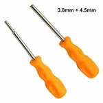 3.8MM + 4.5MM Screwdriver Bit For Snes N64 Game Boy Nintendo Security Tool. Fixed Price $5.80.