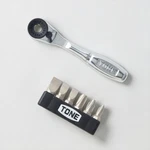 Tone BR6S Bit Ratchet Set 7PCS Phillips Flathead Driver Professional Tool Kit. Fixed Price $52.75.