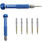 5-IN-1 Multifunctional Small Screwdriver, Ptslkhn S2 Steel Magnetic Blue 5IN1. Fixed Price $8.39.