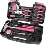 Apollo Tools 39 Piece General Kit W/ Hard Case Hammer Pliers Model (5-3). Fixed Price $22.49.