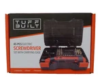 Tuff Built 45 Pcs Electric Screwdriver W/ Carrying Case Sealed Nib Cordless. Fixed Price $30.00.