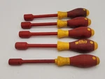Lot Of Wiha Nut Drivers 1000W Insulated 9/16" 1/2" & 3/8" X 125. Fixed Price $14.99.