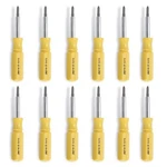 Lutz 6-IN-1 Pocket Size Yellow Screwdriver, 26040 (pack Of 12). Fixed Price $82.99.