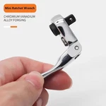 1/4 Mini Ratchet Wrench Set 72 Teeth Dual Head Screwdriver Quick Spanner Tool. Fixed Price $12.46.