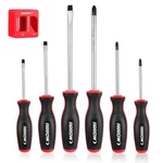 Arrow 6PC Magnetic Screwdriver Magnetizer/demagnetizer Set Phillips Flathead Tip. Fixed Price $25.99.