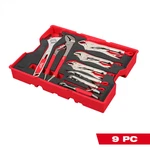 Milwaukee Tool 9 Piece Pliers And Wrench Set With Tray For Packout Drawers. Fixed Price $229.99.