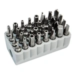 Klein Tools 32525 Tamperproof Bit Set, 32-PIECE, Magnetic, Torx, Small, Gray. Fixed Price $32.88.