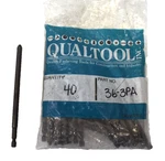 Lot Of 40 Qualtool Phillips Power Bits 5/16" Body Dia 36-3PA Black Oxide Finish. Fixed Price $19.79.