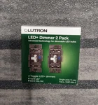 Lutron Toggler Led Dimmer Switch For Dimmable 2PK (TGCL-153P-WH-2). Fixed Price $34.86.