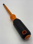Klein Tools 682-4 Insulated Flat/slotted Tip Screwdriver. Fixed Price $9.99.