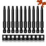 10PCS SQ2 Square Screwdriver Bits, 2.3" Long Magnetic Heads Bits.... Fixed Price $10.77.