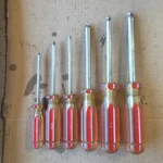 Rare Cal-hawk Ball End Sae Hex Screwdrivers Pc Set 1/8"-5/16" Vintage Tools. Fixed Price $40.00.