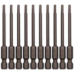 Sipery 10PCS Hex Head Allen Wrench Drill Bits H2.5 (2.5MM / 0.1INCH), Grey. Fixed Price $15.17.