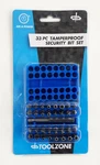 Security Bit Set Crv 33PC With Holder Star T8-T40 Hex 2-6MM Imperial Spanner. Fixed Price $14.12.