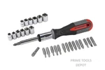 Pittsburgh Ratcheting Screwdriver Set, 34 Piece, Lifetime Warranty. Fixed Price $16.57.
