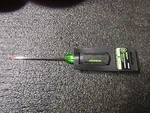 Greenlee Round Shank 1/4" X 6" Flat Blade SCREWDRIVER,0153-26C,(MG). Fixed Price $16.00.