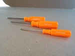 Vtg Craftsman Usa Orange High Visibility Phillips #0 #1 Screwdriver Gd (read). Fixed Price $29.99.