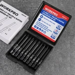 Workpro 10PCS Magnetic Slotted Phillips Screwdriver Set 1/4" Hex. Fixed Price $16.99.