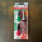 Vessel Crystaline Ratchet Screwdriver, Insert Bit Set, +, Torx, Hex, 16 Pc.. Fixed Price $25.99.
