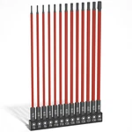 Xool 13-PIECE Long Torx Bit Set, 6-INCH (150MM), T6-T40, Magnetic S2 Steel, 1/4". Fixed Price $29.16.