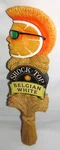 Shock Top Belgian White Orange Beer Bar Tap 12" Handle Great Condition. Fixed Price $24.80.