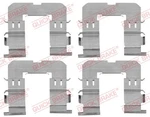 Quick Brake 109-1816 Accessory Kit, Disc Pad For Mazda, Subaru. Fixed Price $8.11.