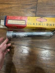 Vintage Rayovac Torpedo Flashlight Nos Ray-o-vac Bullet. Fixed Price $85.00.