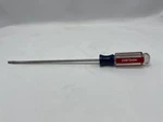 Vintage Craftsman Flathead 3/16 Screwdriver 41248 K Wf 11 3/4 Long Forged Usa. Fixed Price $13.99.