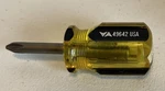 New Nwt Vtg Marked 49642 3.25 Stubby Philips Screwdriver Usa Tool W/ Tag. Fixed Price $9.57.