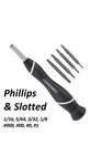 Husky Precision Screwdriver Kit Slotted Philips Bit Set PH000 +1.5 2.0 Flat. Fixed Price $19.99.