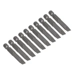 Uxcell 10 Pcs 6MM Slotted Tip Magnetic Flat Head Screwdriver Bits, 1/4 Inch.... Fixed Price $29.99.